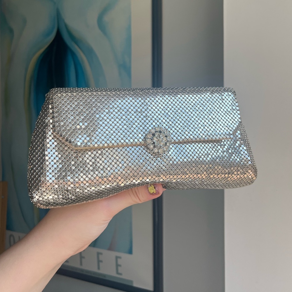 Whiting & Davis Crystal Clutch
